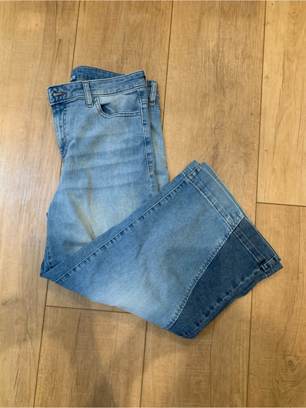 Time and Tru Light Blue High Rise Wide Leg Jeans